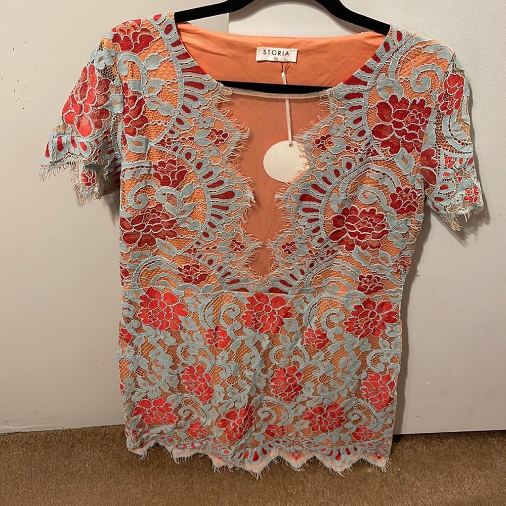 Patterned Mini Dress